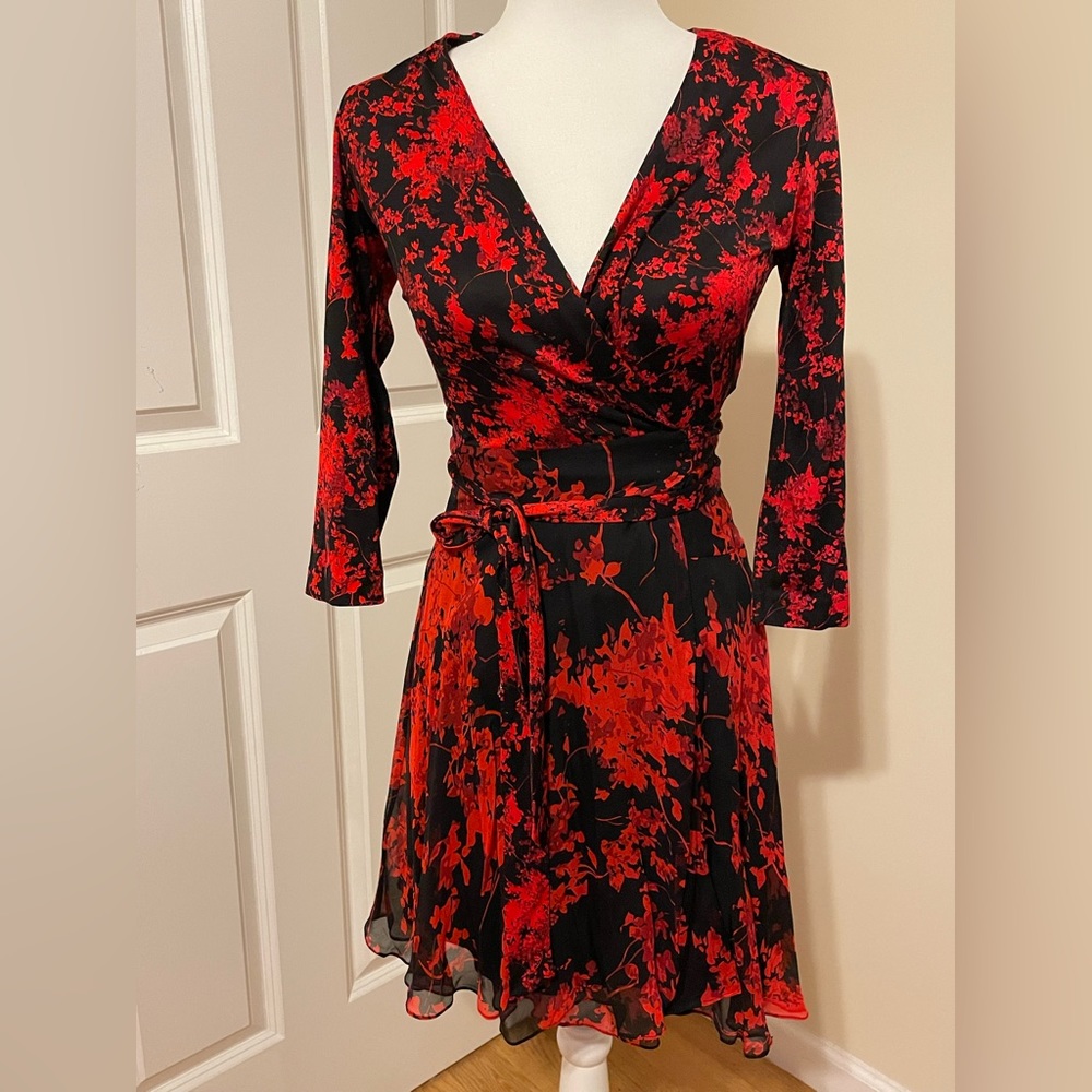 diane von furstenberg classic valentine’s day wrap dress